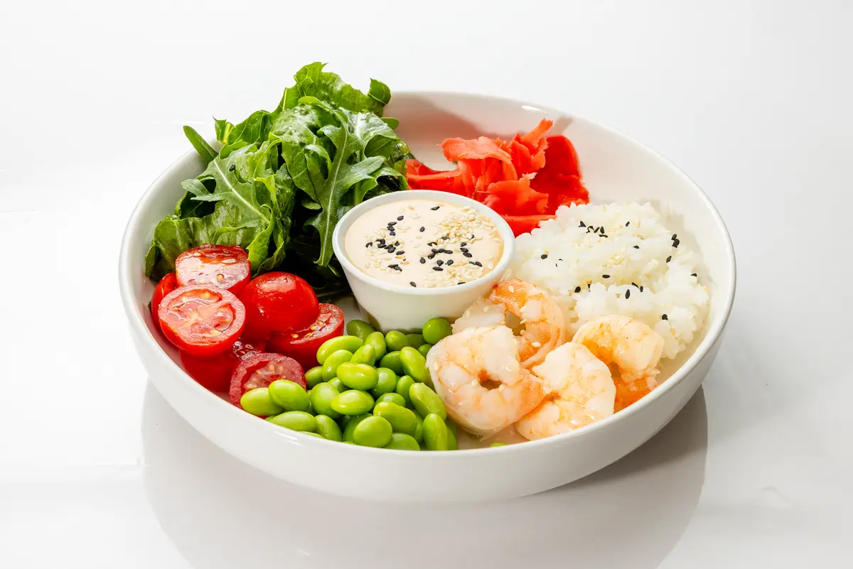 Поке-Боул с креветкой 