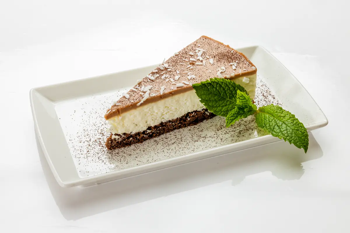 Десерт "Кокос и шоколад" 