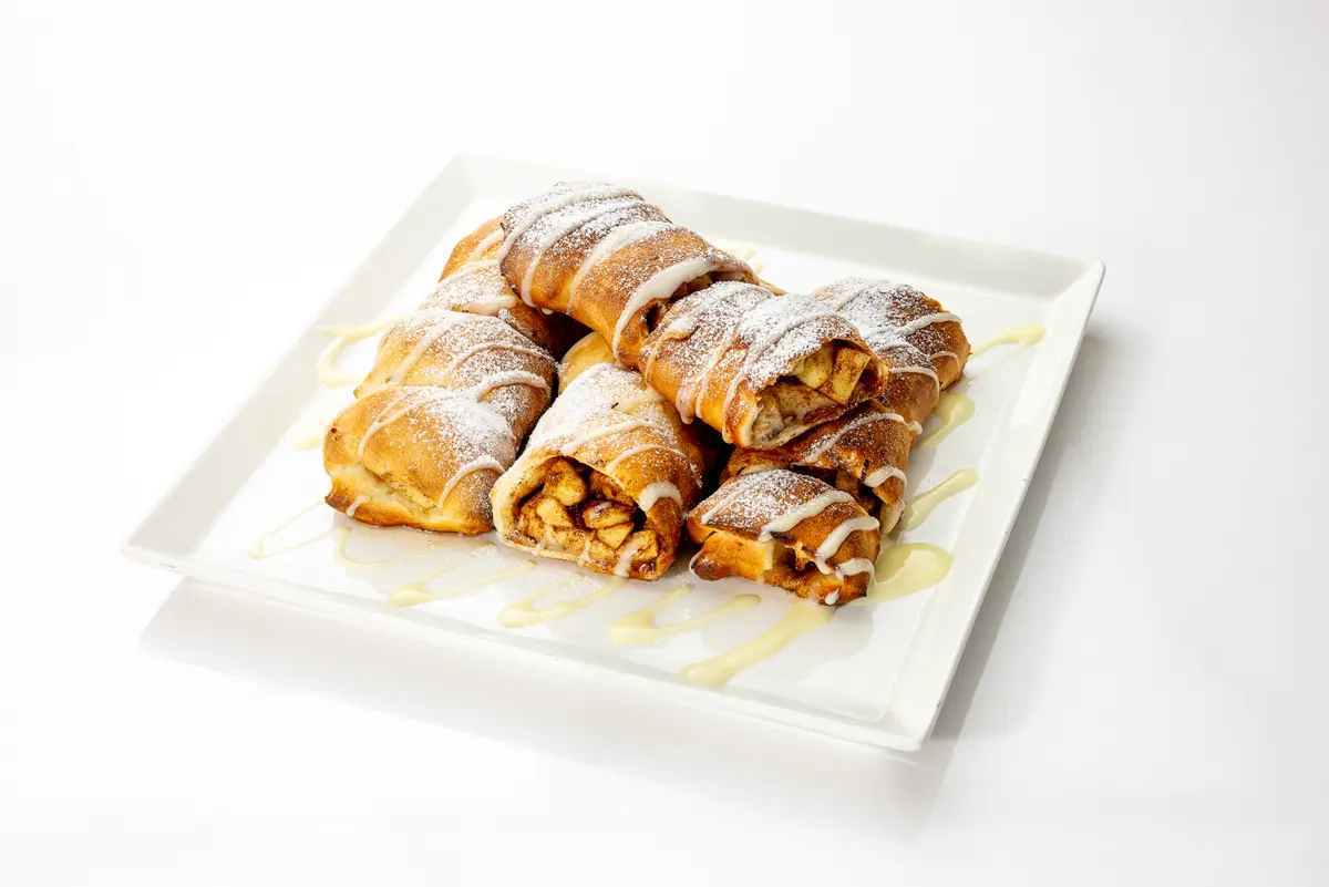 Рулетики яблоко и корица