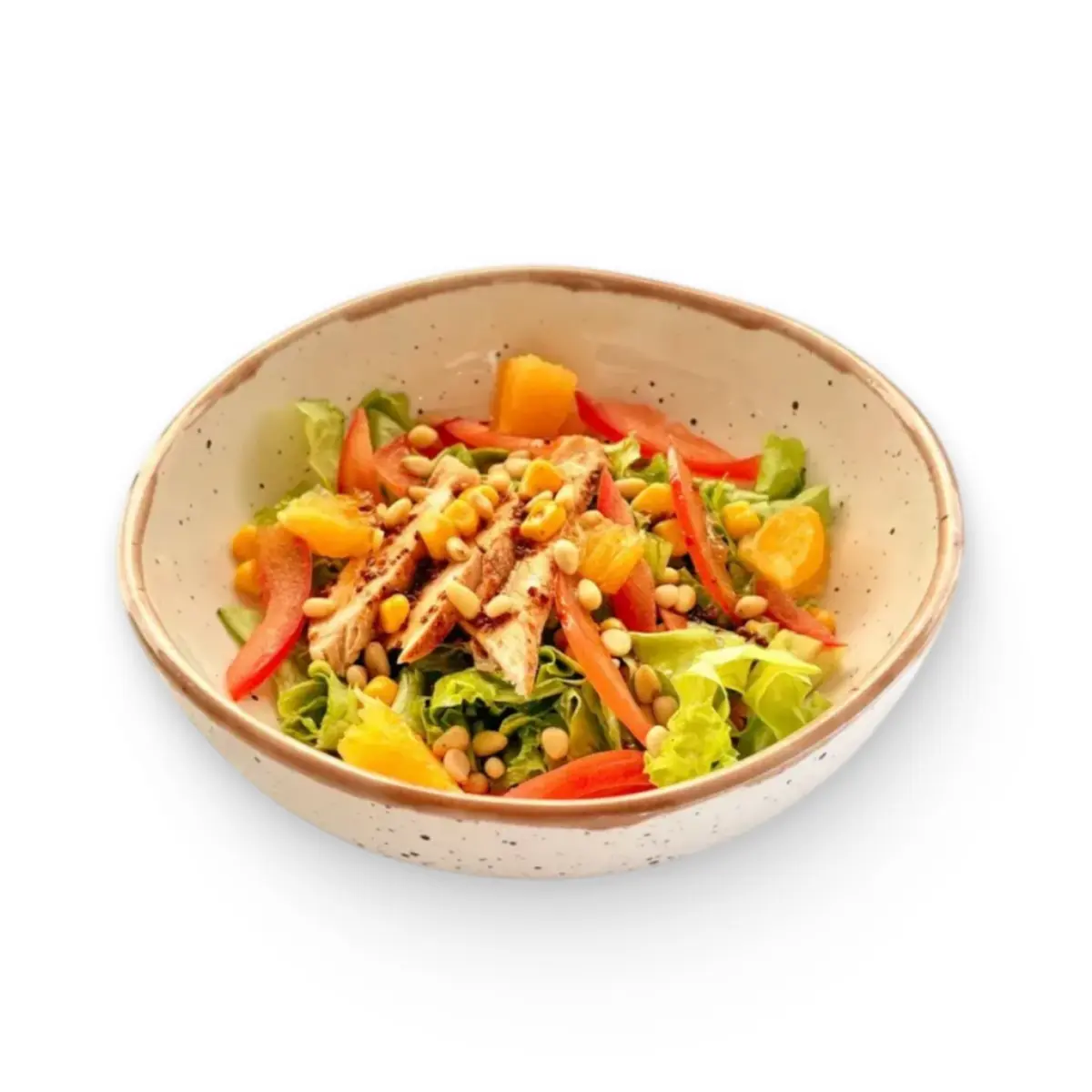 С КУРИЦЕЙ И АПЕЛЬСИНОМ