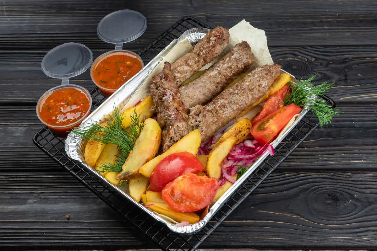 Сет 4  (люля-кебаб из говядины)