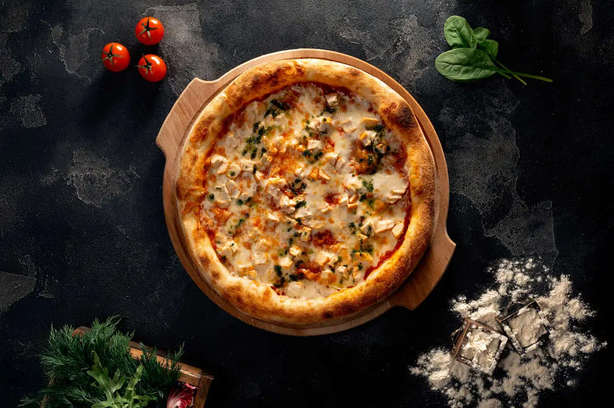 Пицца Сливочная курочка 32 см