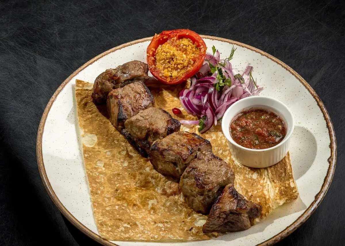 Шашлык мраморная говядина