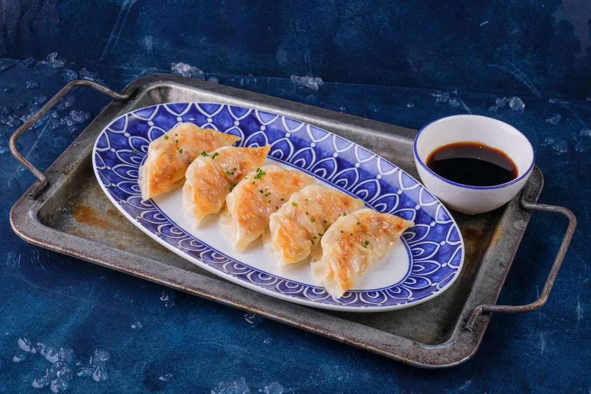 Гедза с креветкой