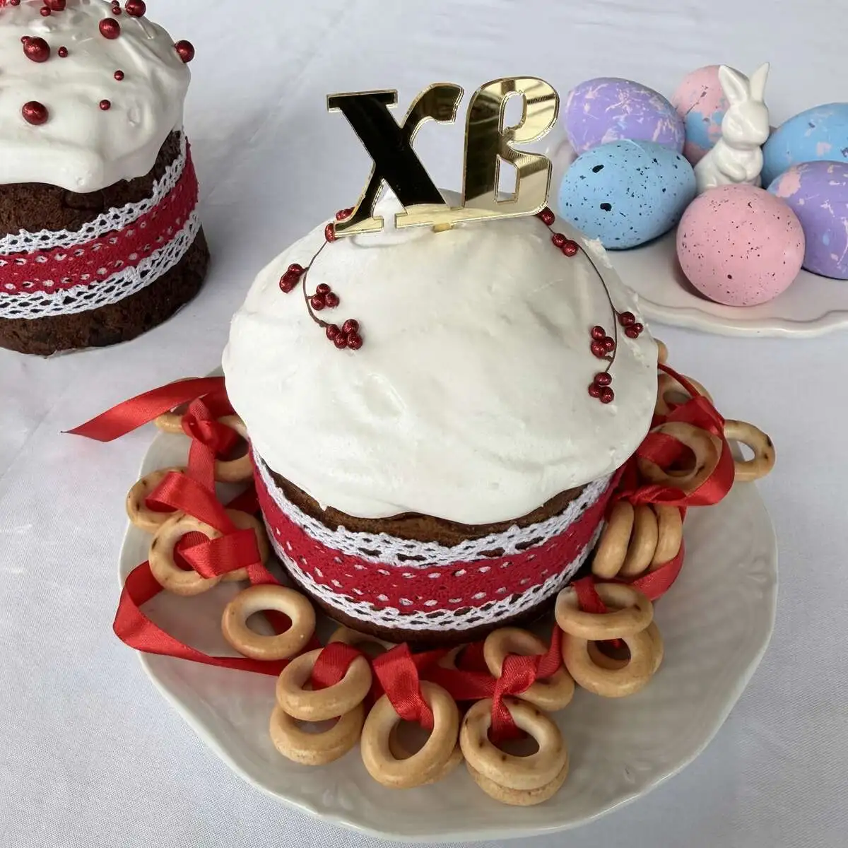 Кулич классический с изюмом и цукатами 430 гр