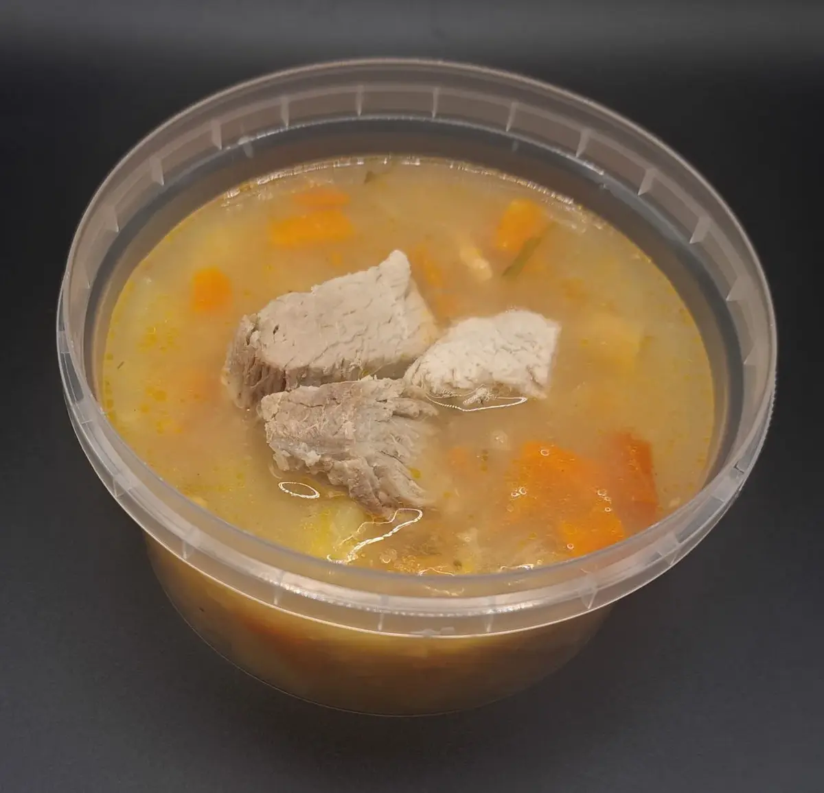 Чорба со шкварками