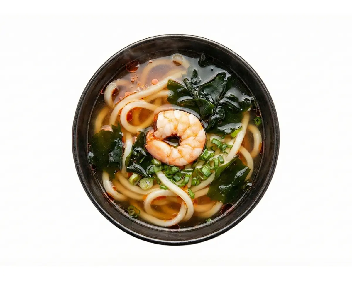 Острый суп с удоном