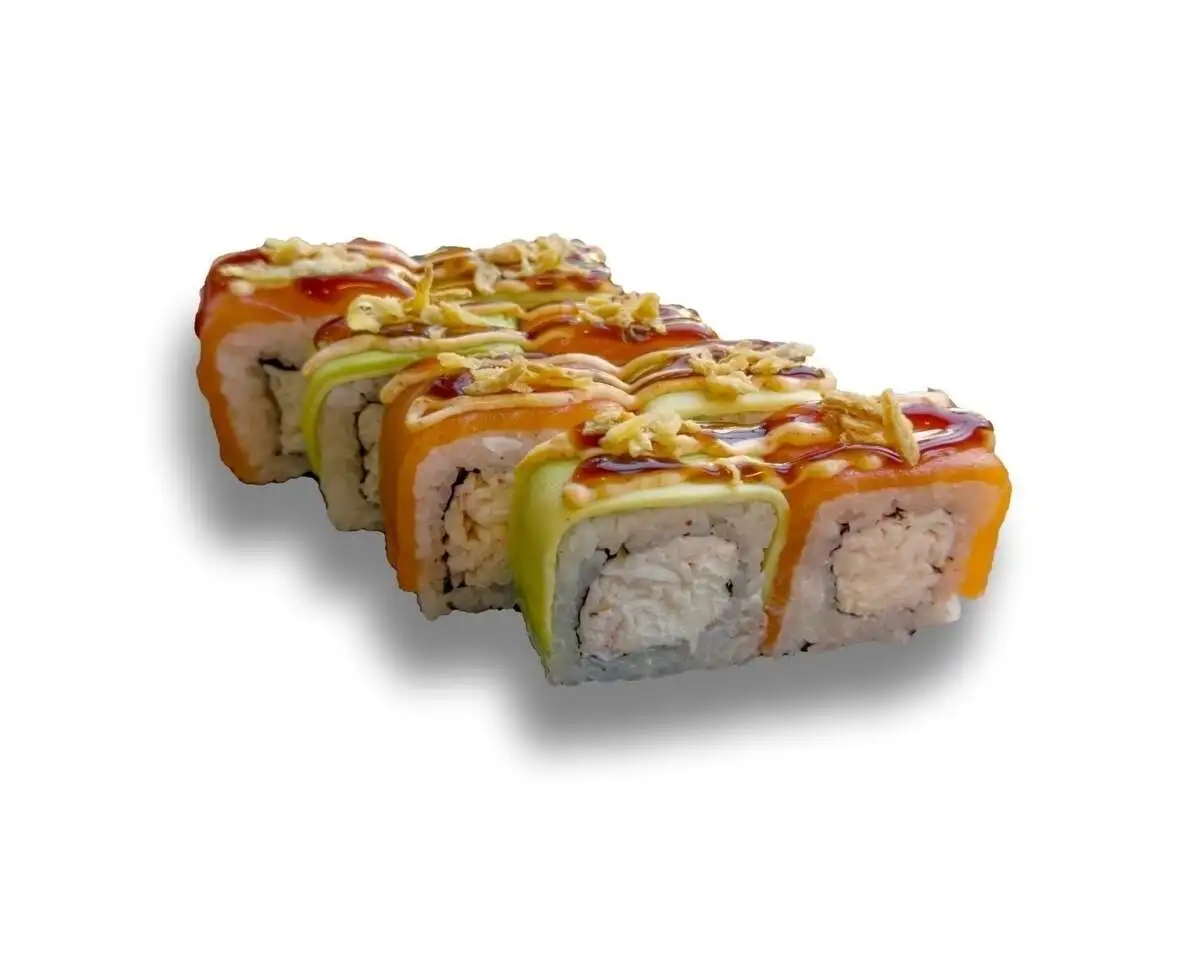 Филадельфия с лососем и авокадо