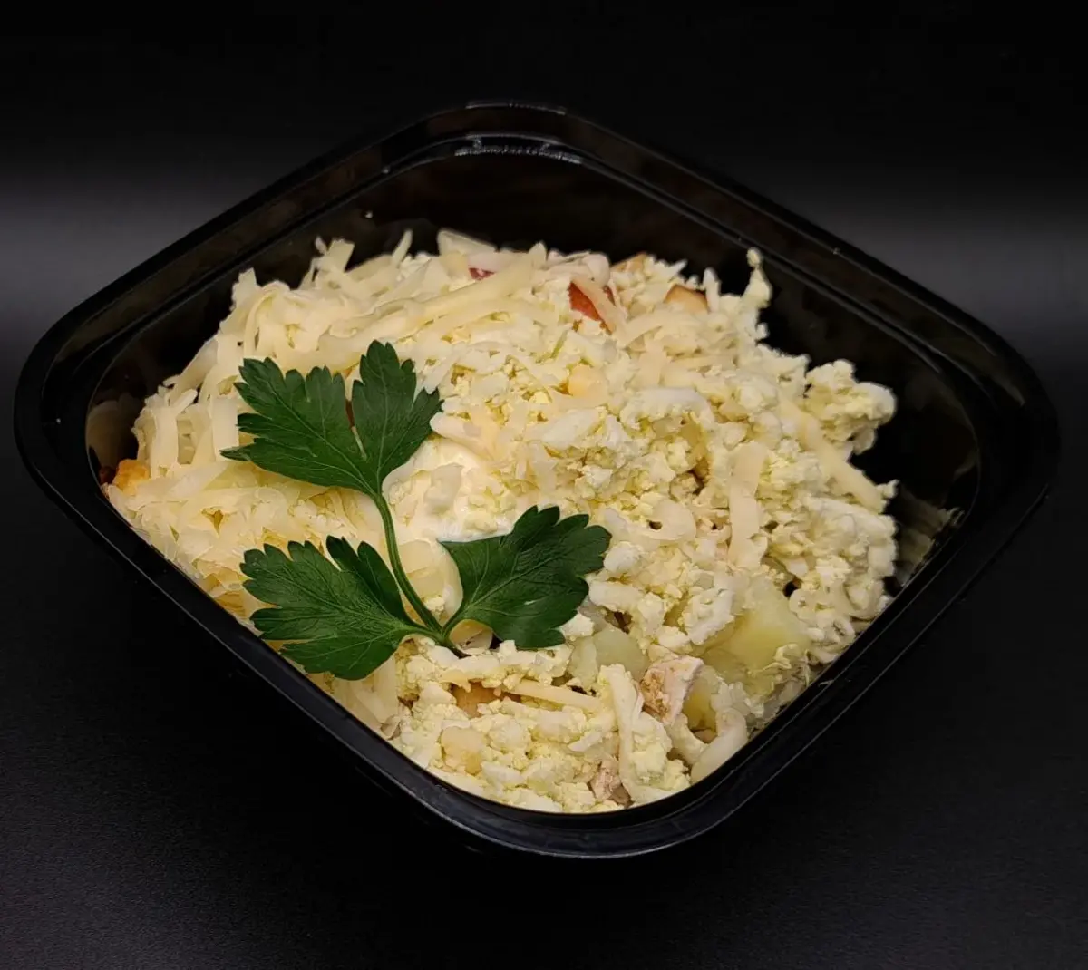 С яблоком и курицей