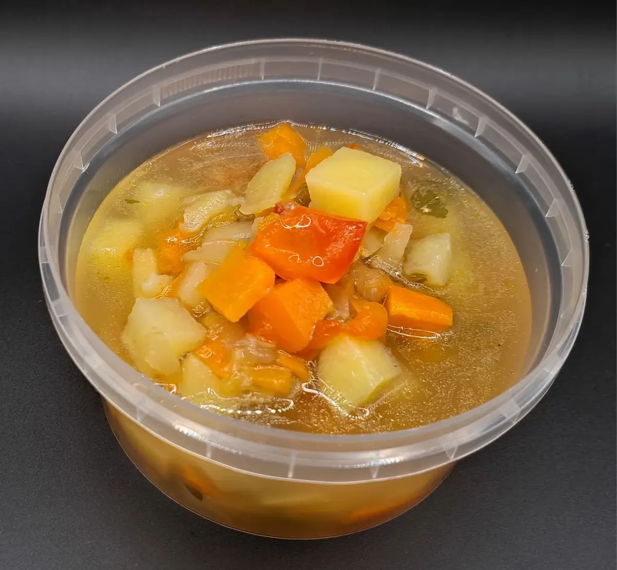 Суп с паприкой постный