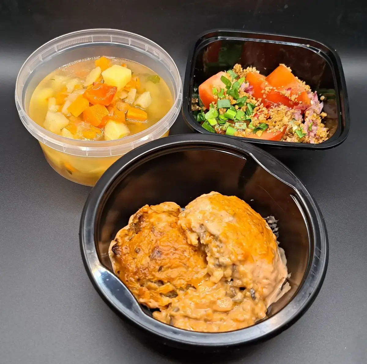 3 Гурман: Грузинский, Суп с паприкой постный, Голубцы ленивые постные