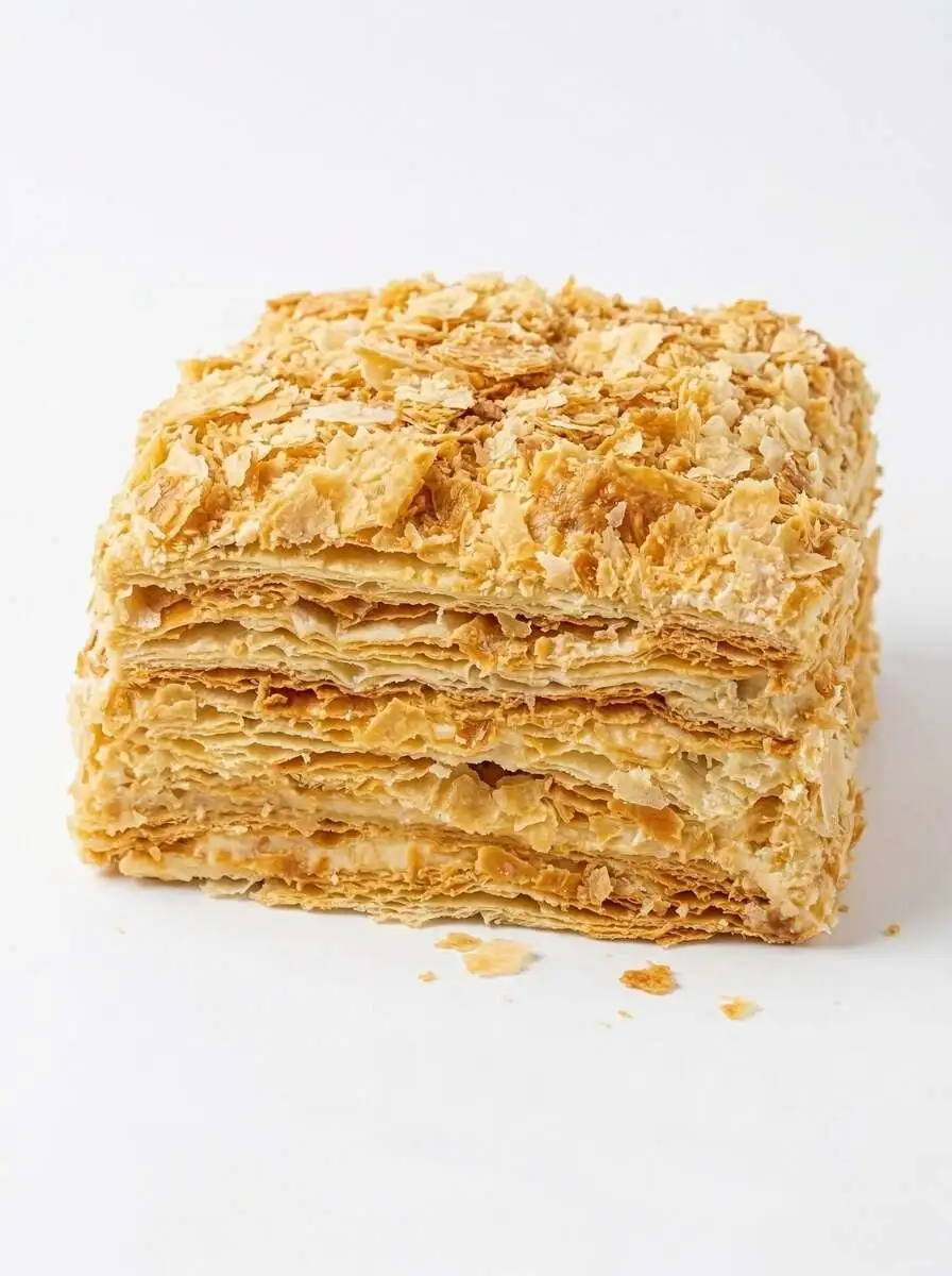 Наполеон классический с заварным кремом 