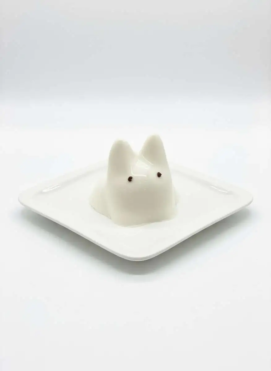 Панакота с соевым соусом "Котик" 