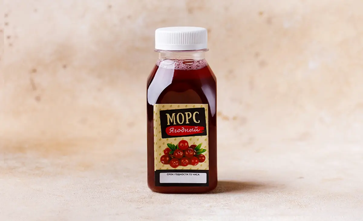 Морс ягодный 0,33л