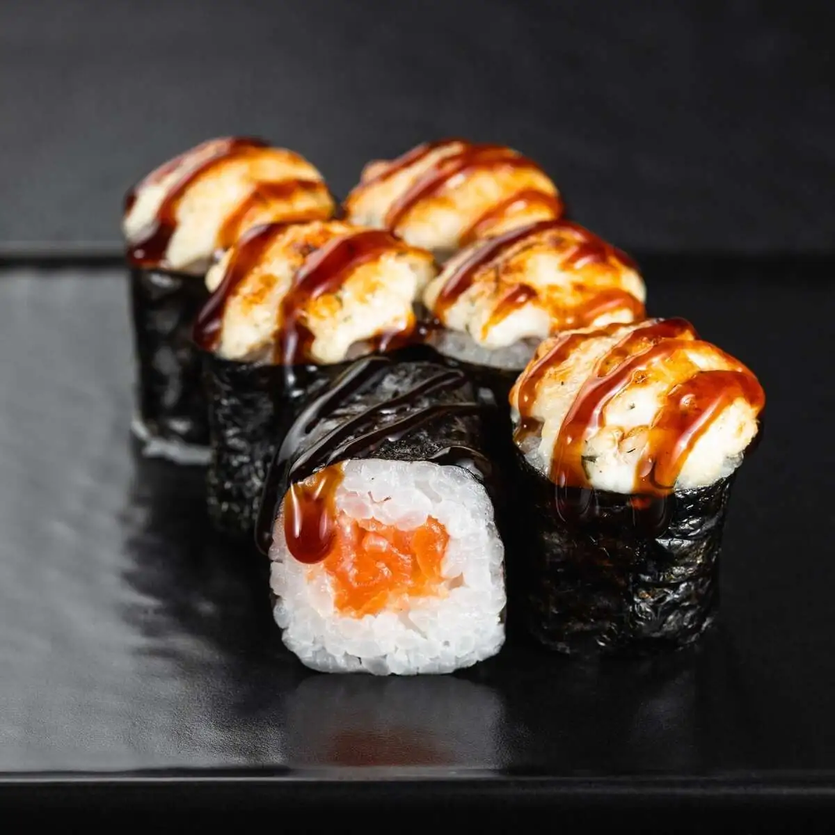 Маки Лосось запеченный, 6 шт