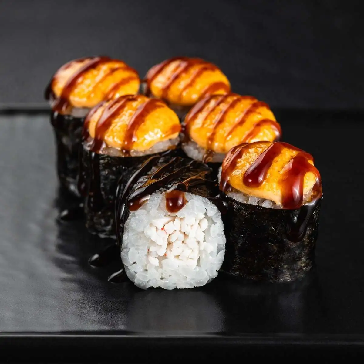 Маки Краб запеченный, 6 шт