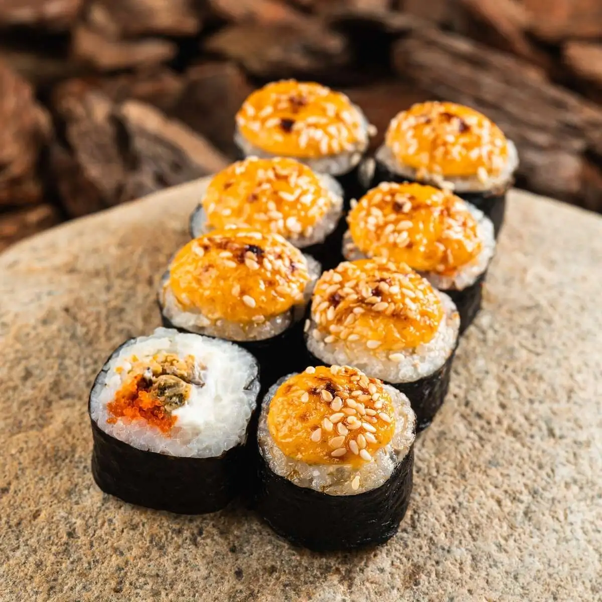 С мидиями запеченный 8 шт