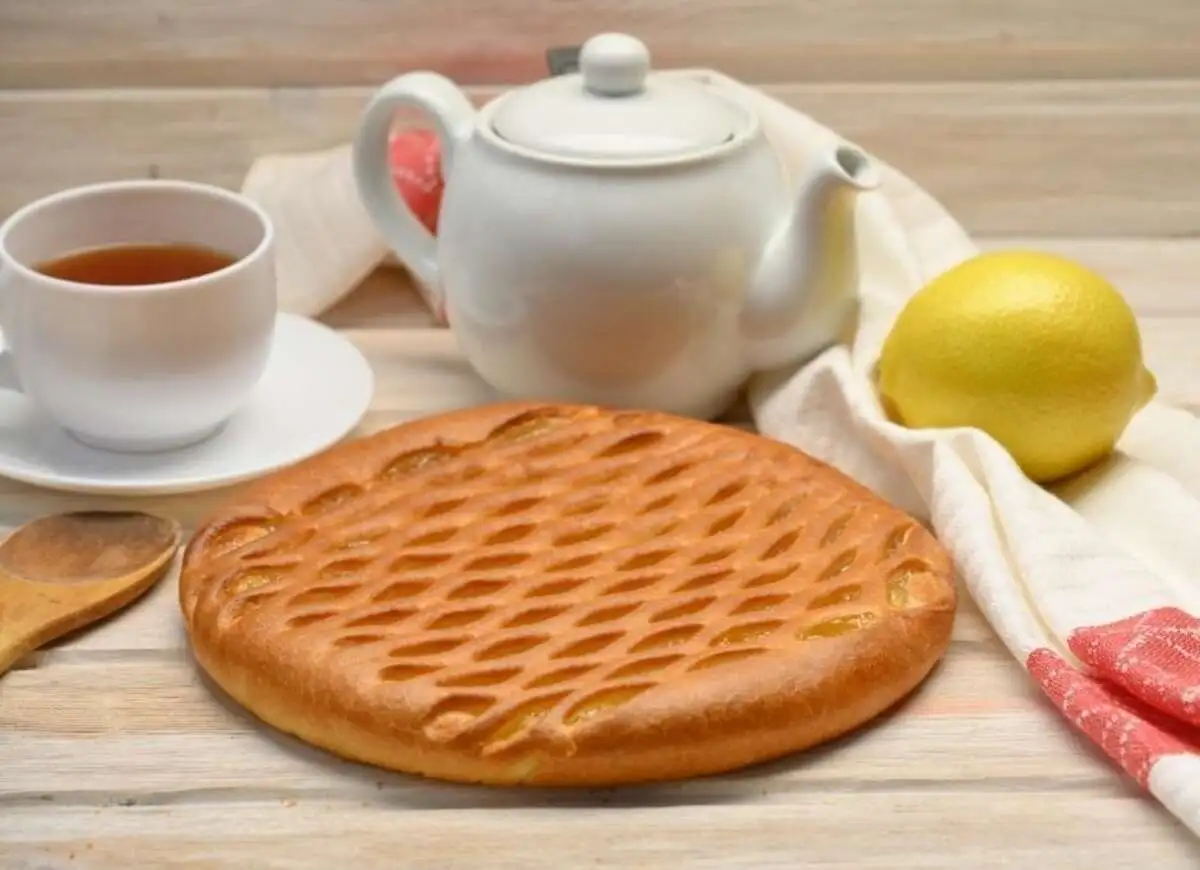 Пирог со свежим лимоном 0,5 