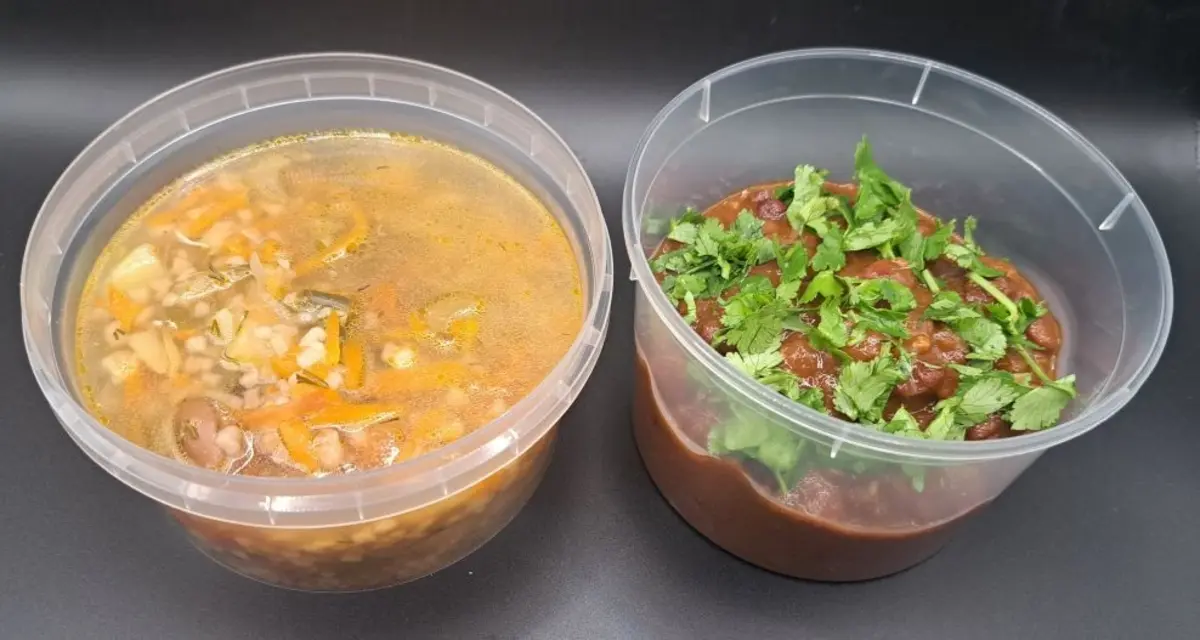 2 Гурман: Минестроне постный, Лобио по-грузински