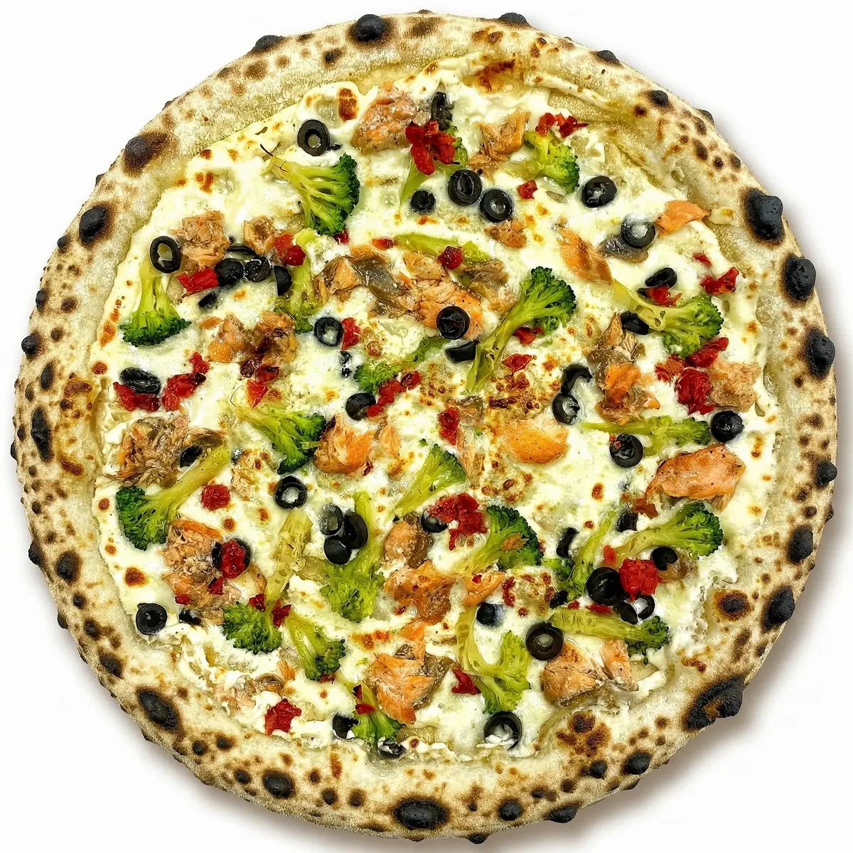 Лосось и брокколи 35см