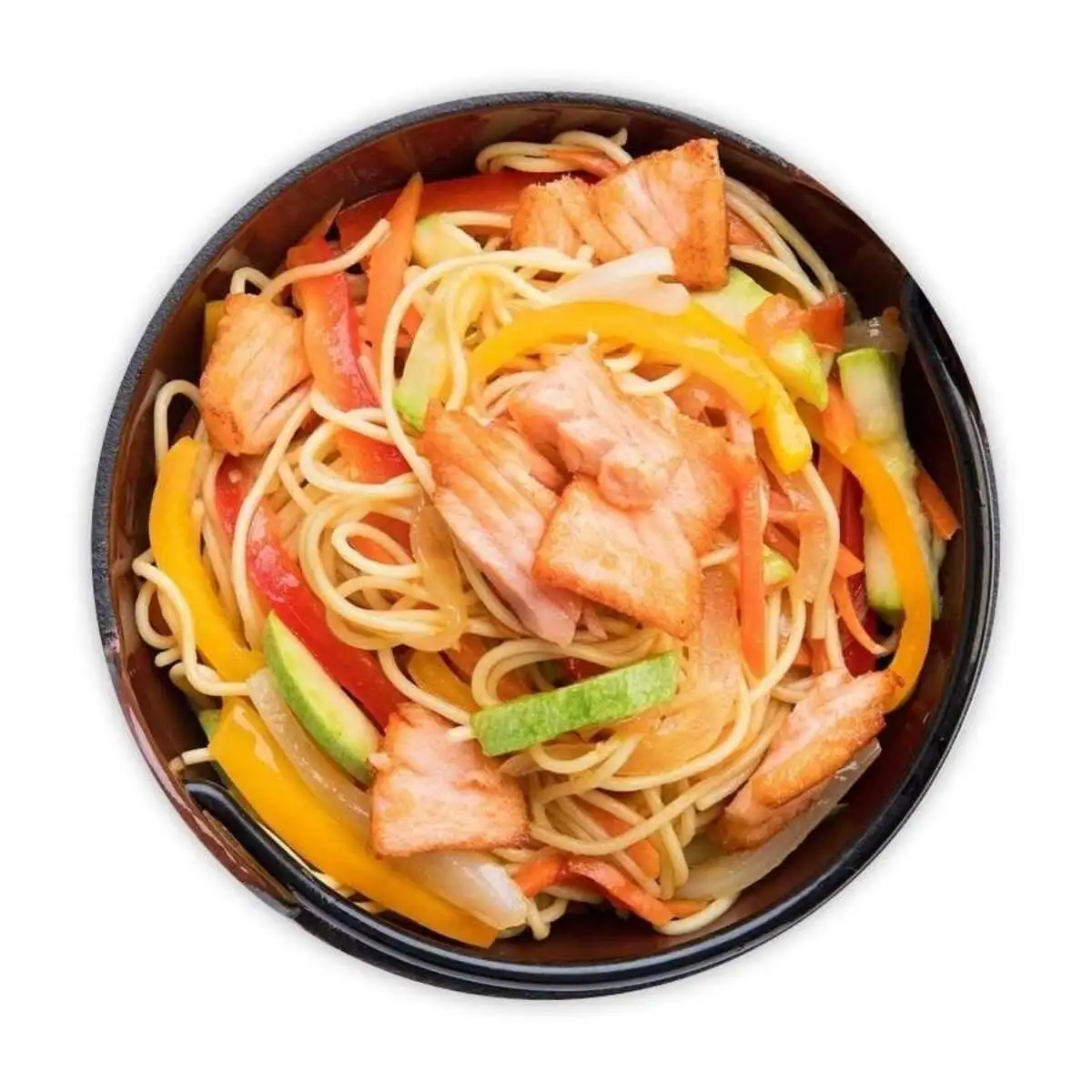 Л/Рисовая с лососем терияки стандарт