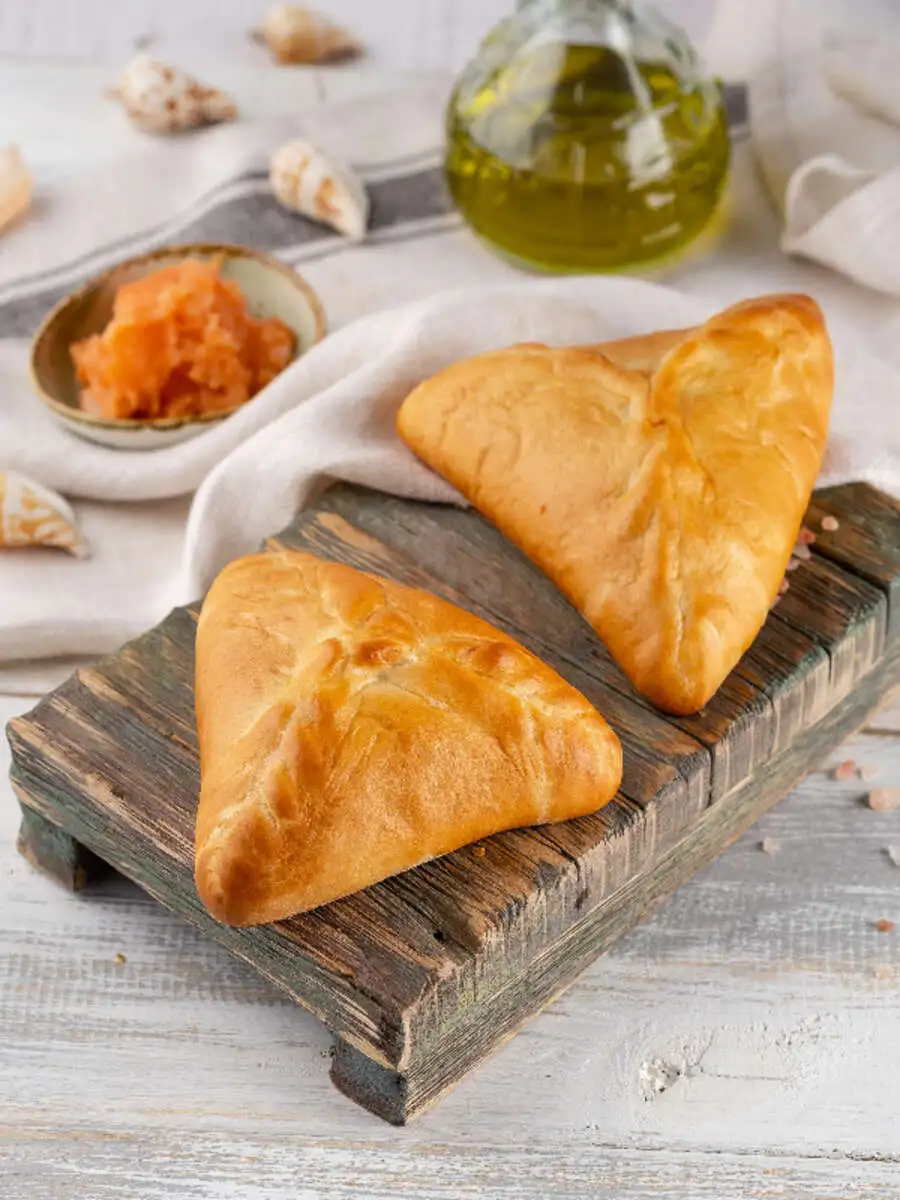 Мини расстегай с горбушей 40 гр