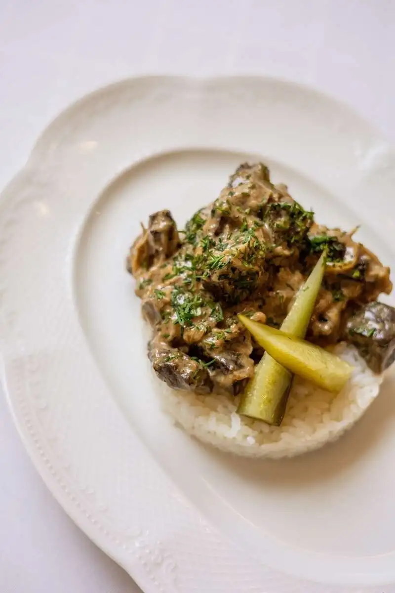 БИЗНЕС 2026  Печень  по- строгановски