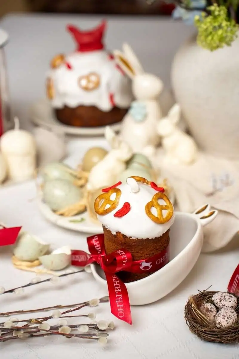 Кулич с цукатами маленький 2026