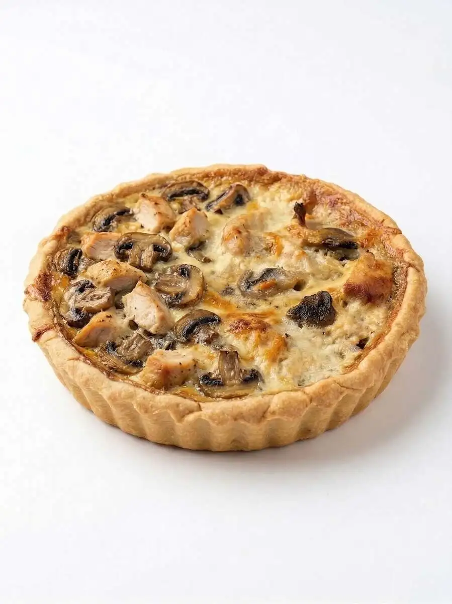 Кишлорен с курицей и грибами мини 