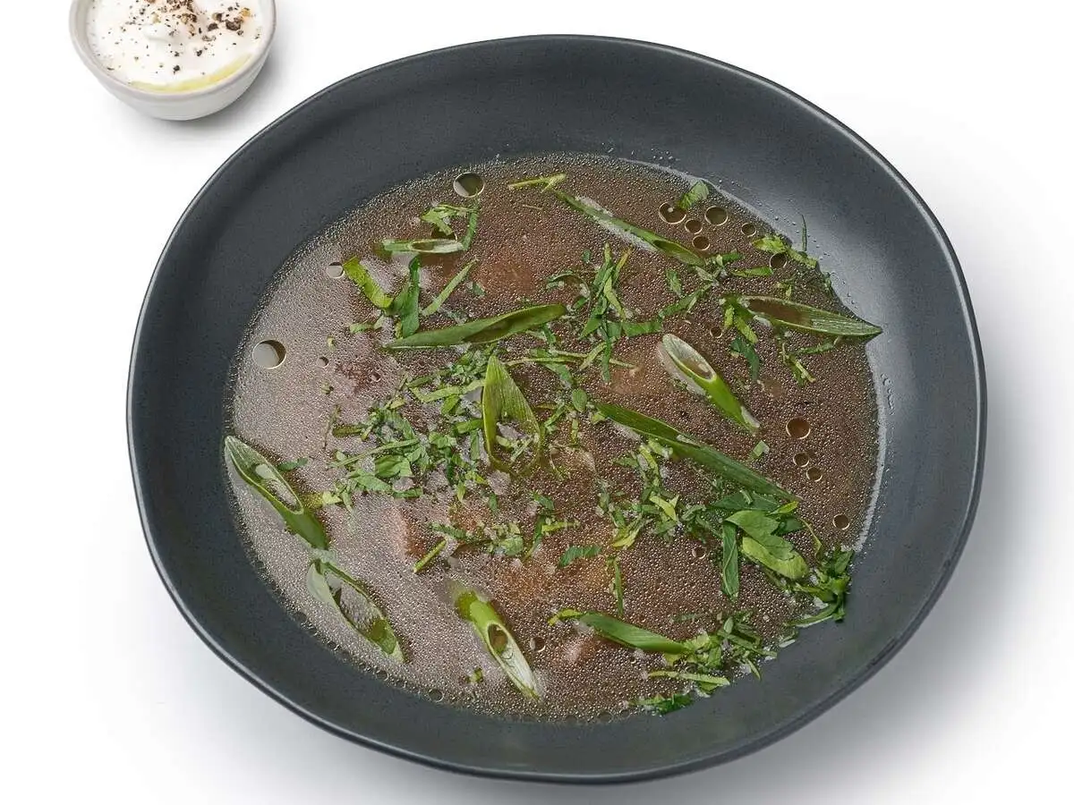 Суп из лесных грибов