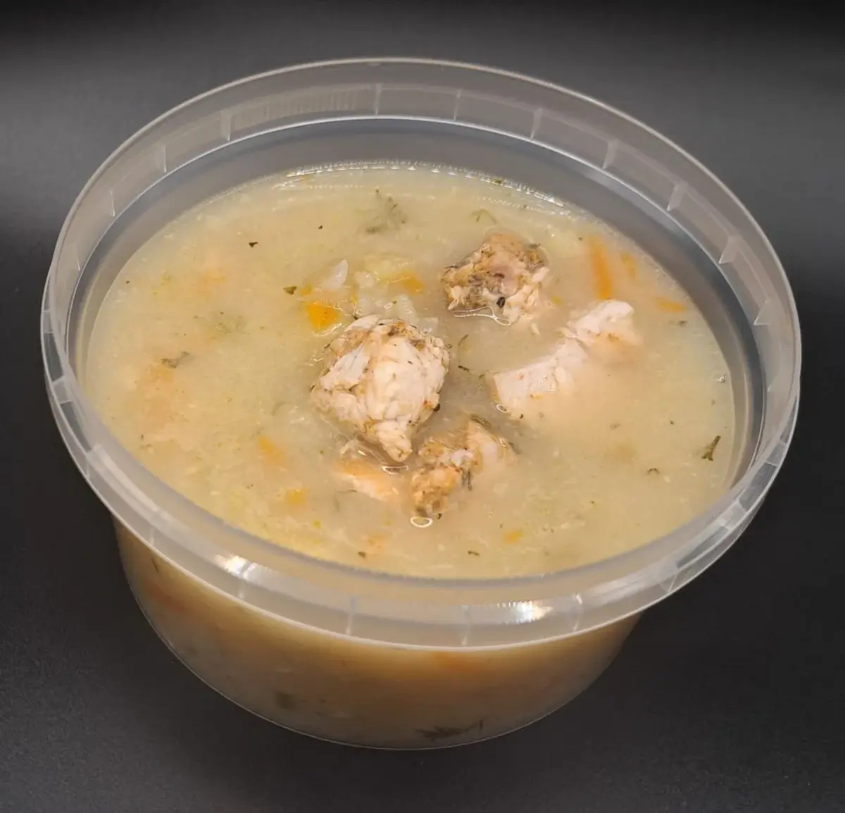 Сливочный суп с курицей