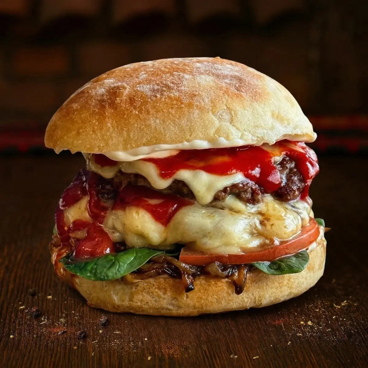 Фирменный бургер