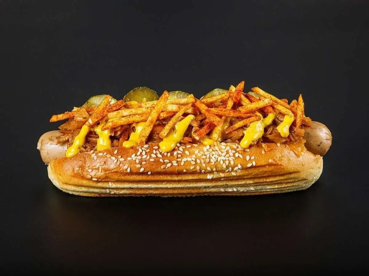 Кстати дог с капустофелем