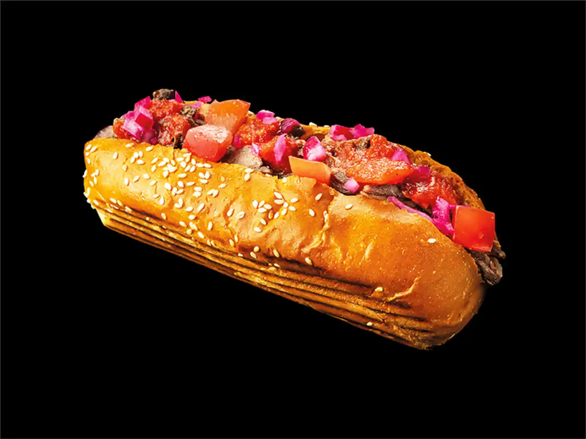 Много мяса дог