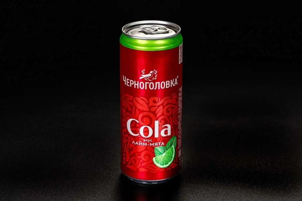 Кола Лайм-Мята Черноголовка 330мл