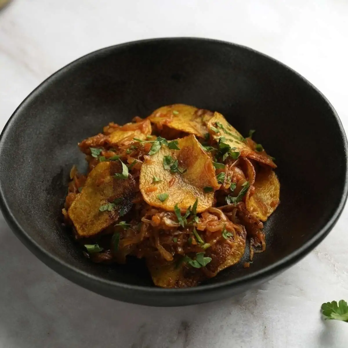 Жаркое из квашеной капусты