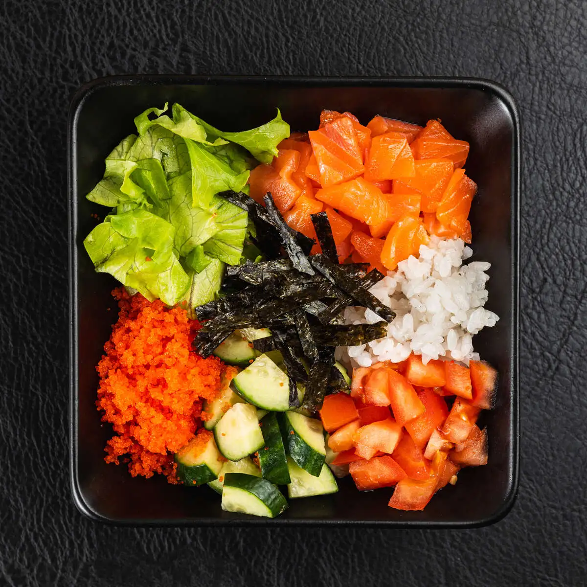 Поке с лососем