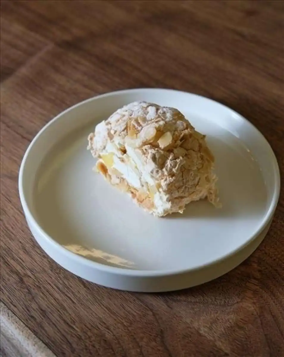 Меренговый рулет маракуйа