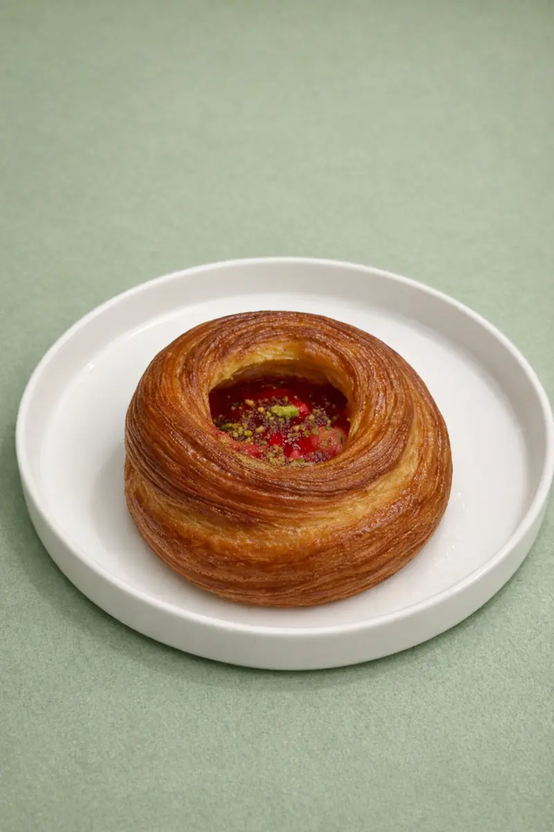 Даниш с заварным кремом