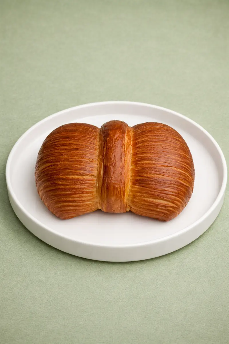 Слойка бантик