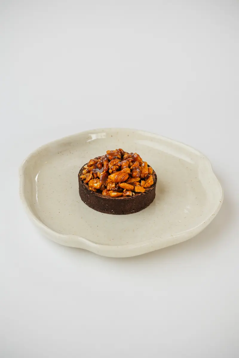 Тарталетка арахис карамель