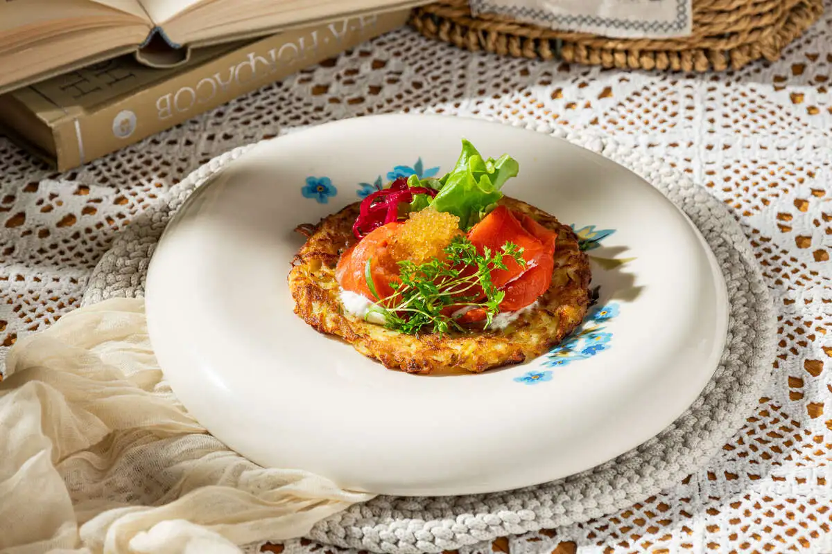 Драники с неркой