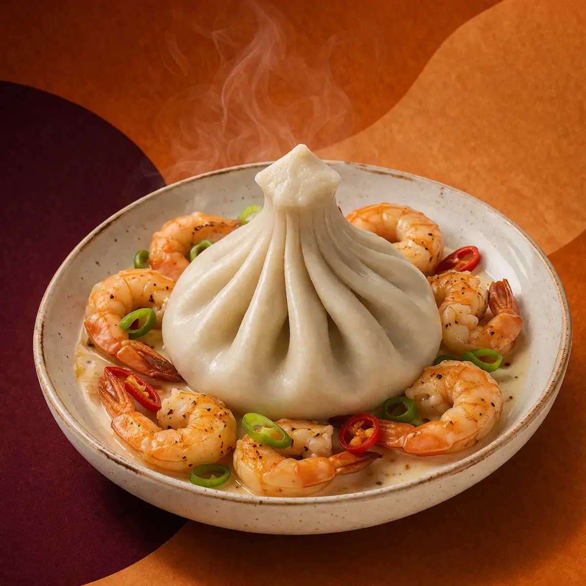 Том Ям с креветкой  