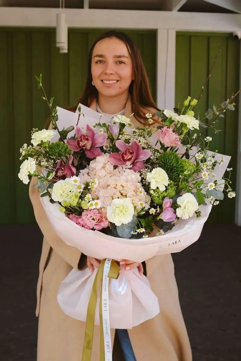 Букет "Нежная весна" размер L