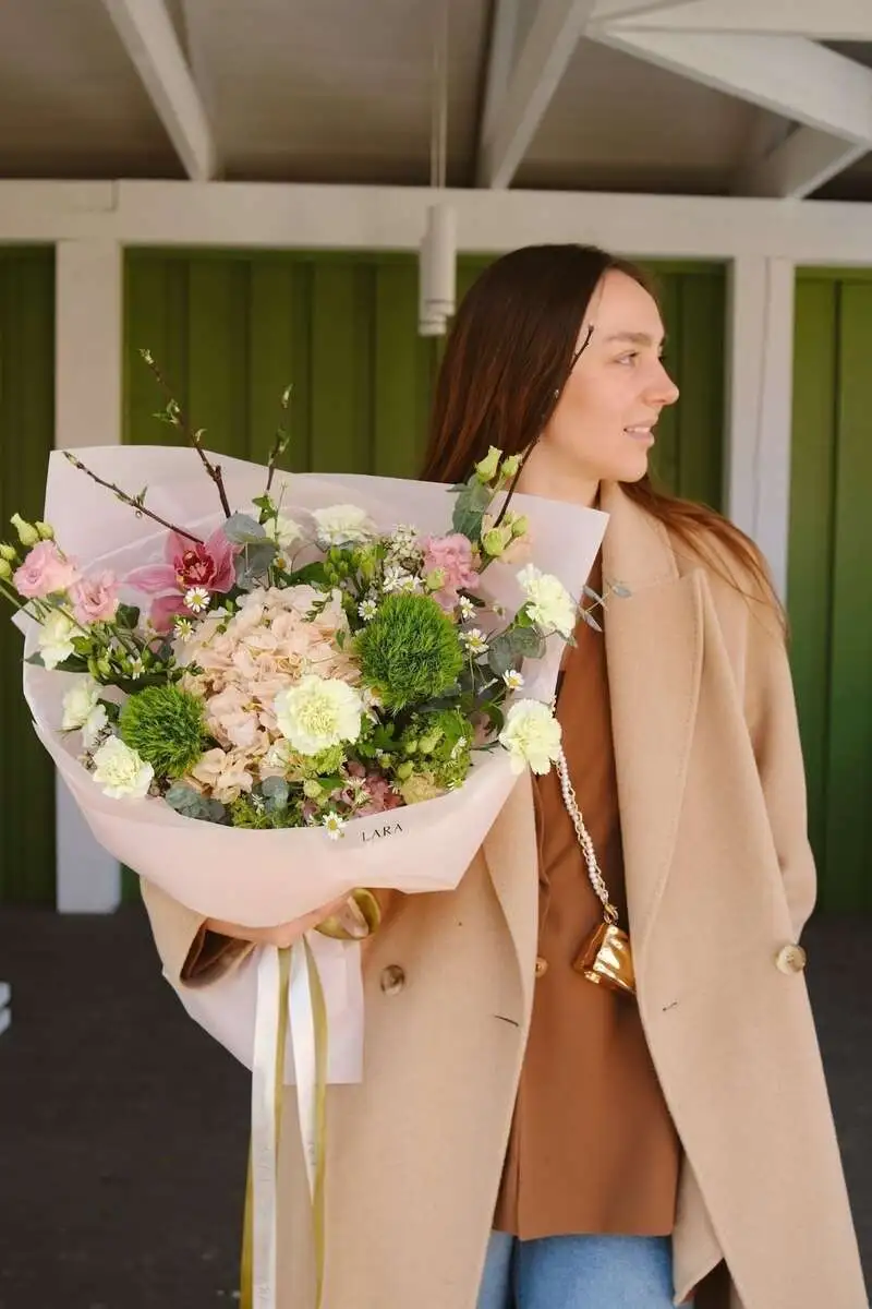 Букет "Нежная весна" размер М