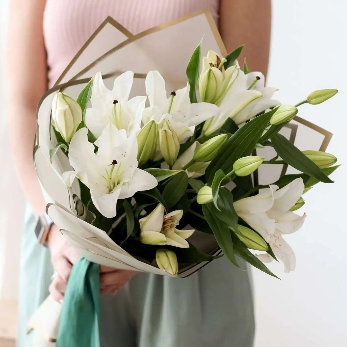 Букет "Лебединая песня" размер M