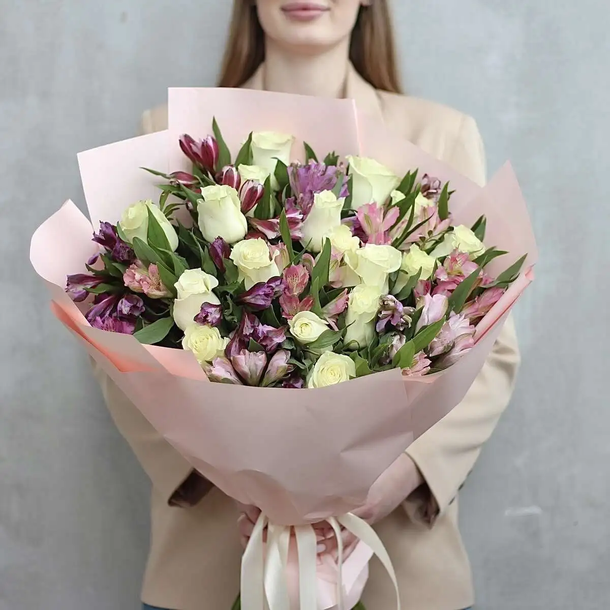 Букет "Нежное сочетание" размер L