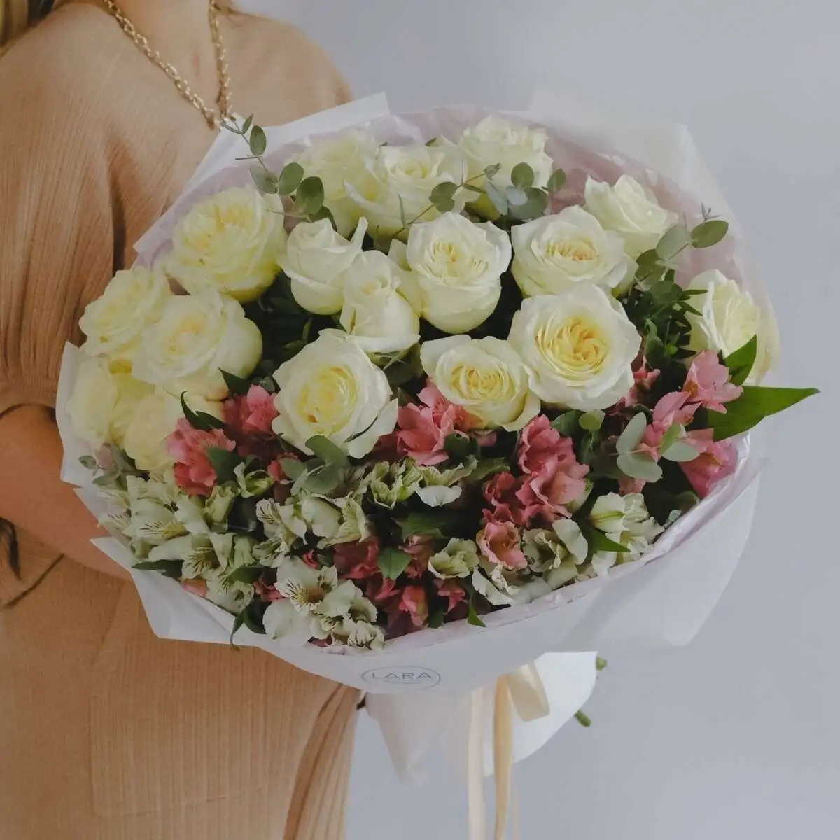 Букет "Сладкая парочка" размер L