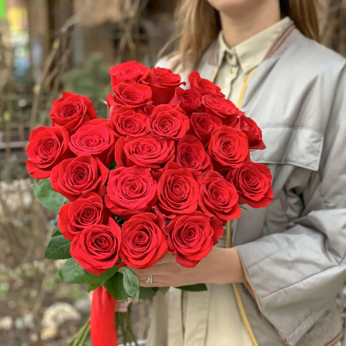 Букет из 25 Красных роз