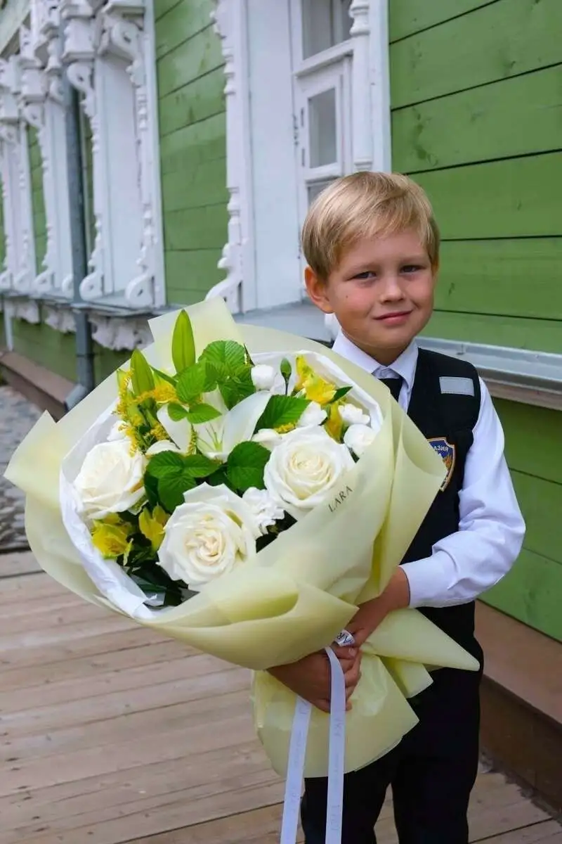 Букет "Солнечный зайчик" размер М